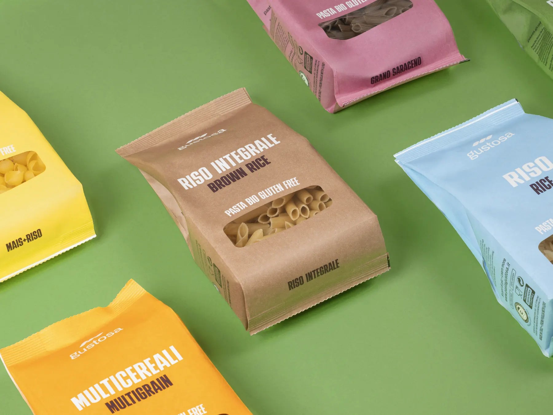 Pasta di Riso Integrale Bio