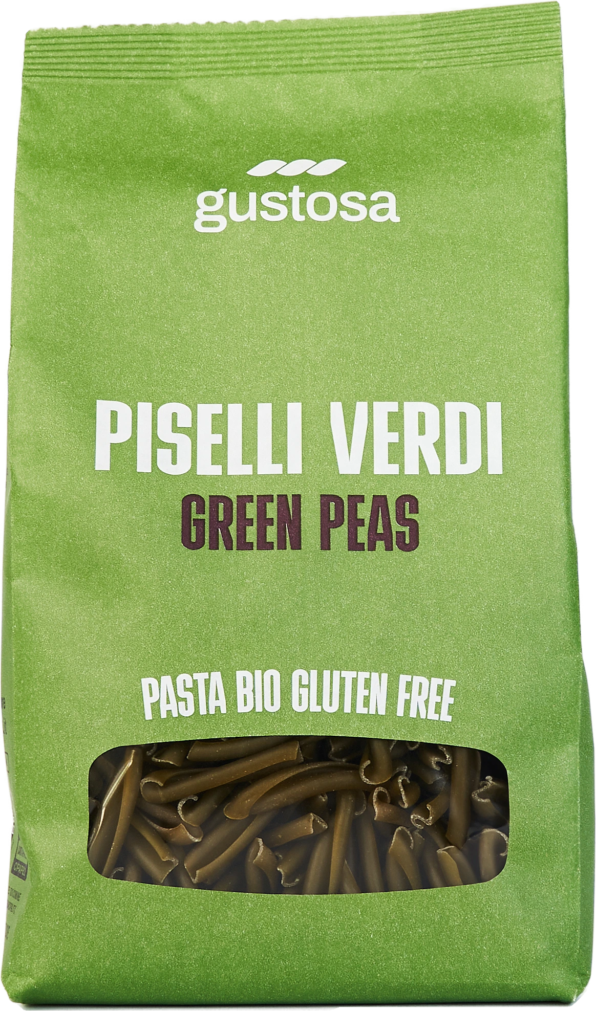 Pasta di Piselli Verdi Bio senza glutine, pacco da 340 g