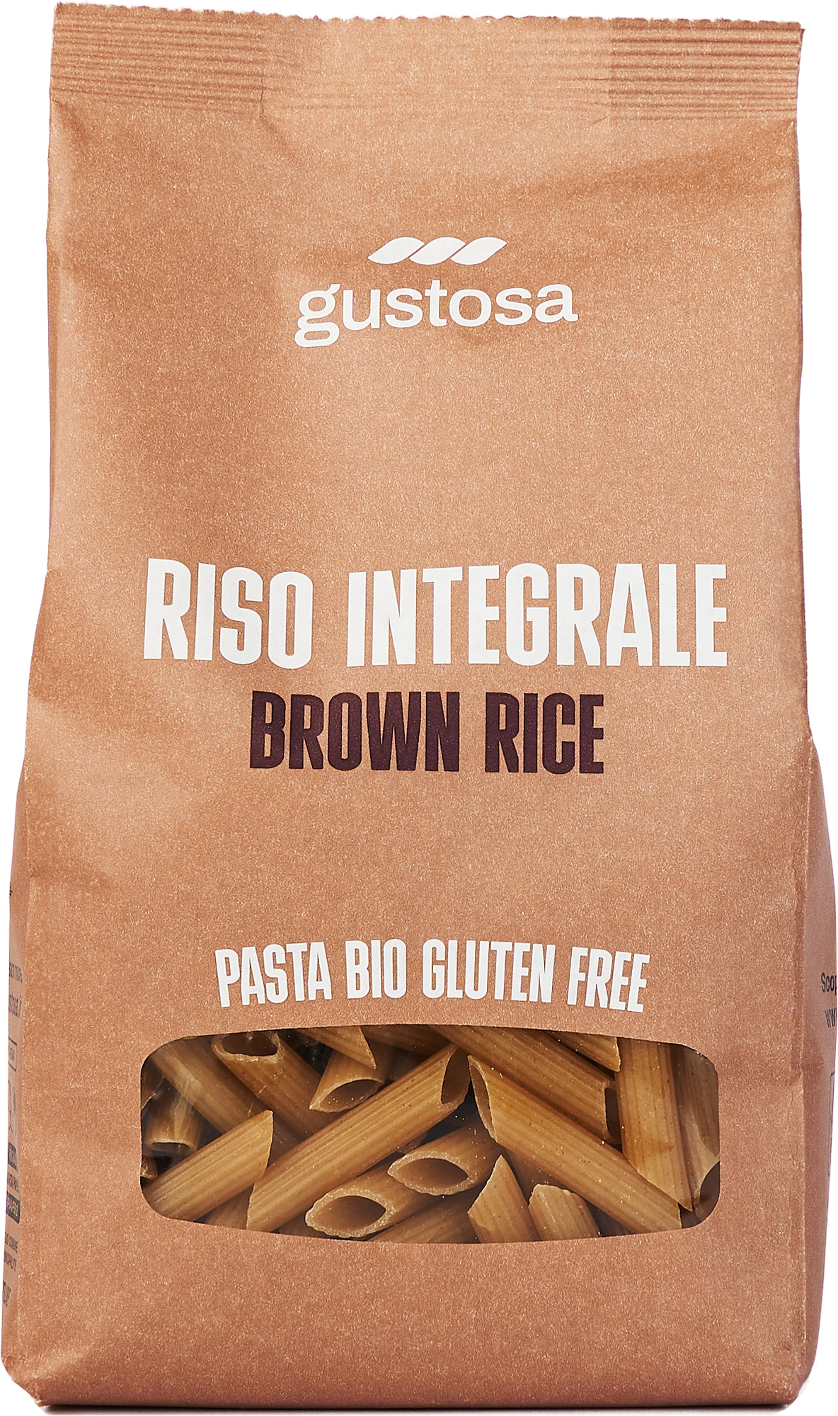 Pasta di Riso Integrale Bio senza glutine, pacco da 340 g