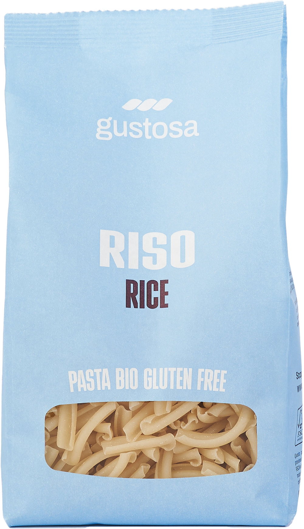 Pasta di Riso Bio senza glutine, pacco da 340 g