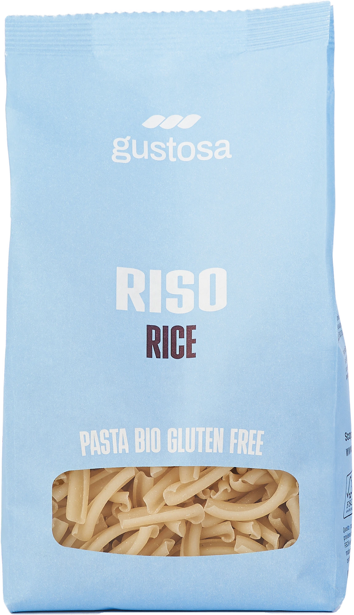 Pasta di Riso Bio senza glutine, pacco da 340 g